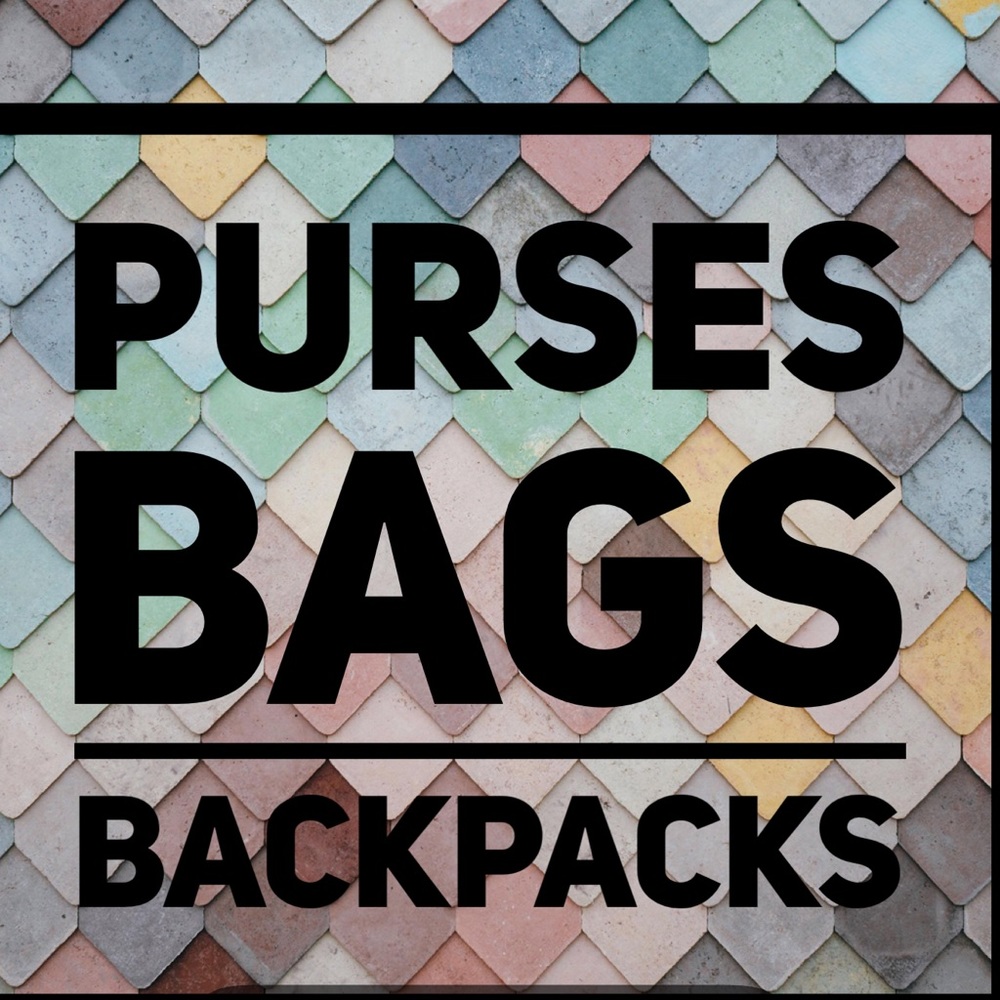 Purses, bags and backpacks